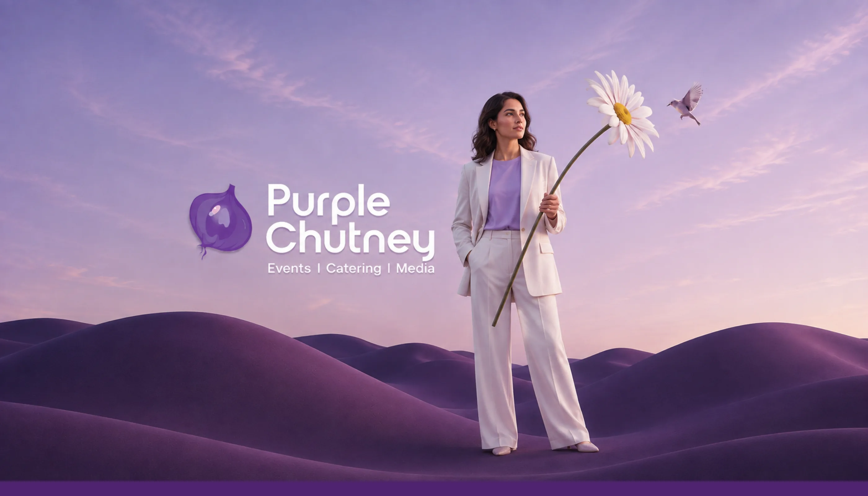 Purple Chutney brand identity